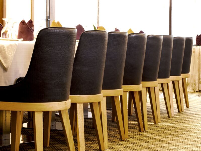 Interior of Shuruchi Restaurant at BRAC Centre Inn
